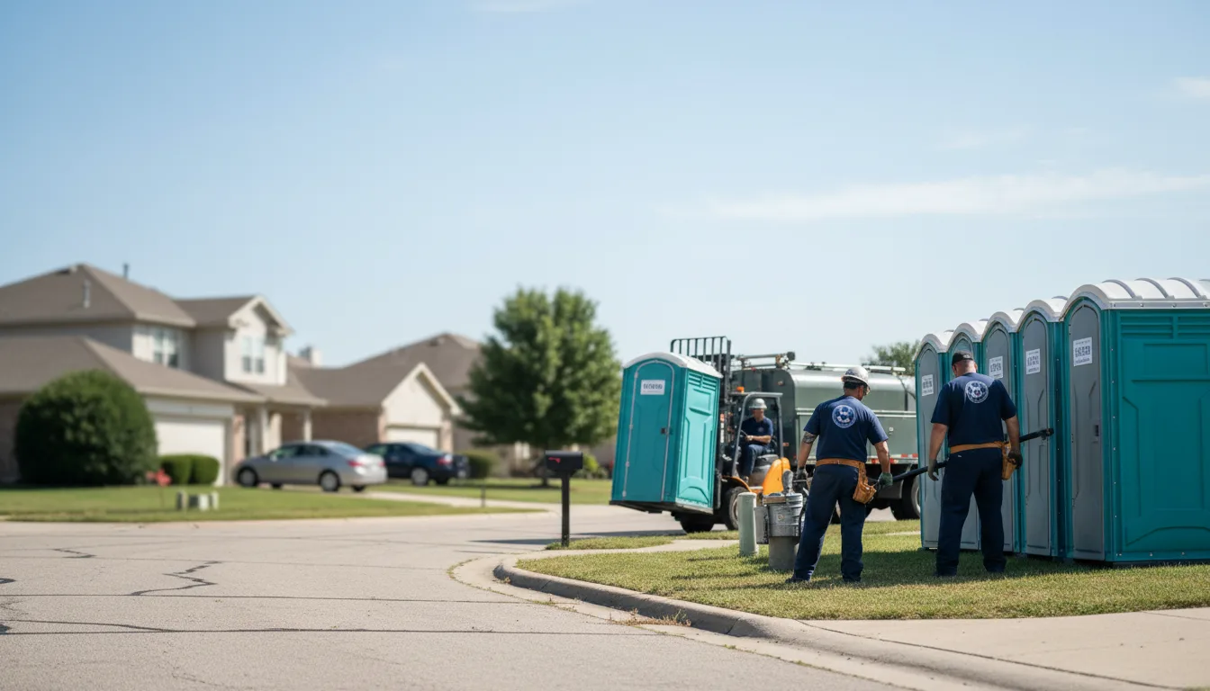 Porta Potty Rental in Alvarado, TX near me